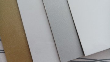 Three coating construction methods for sublimation aluminum sheets