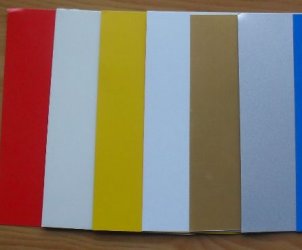 High gross PVDF color coated Aluminium sheet for Sandwich Panel