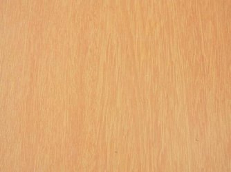 Wood grain single aluminum veneer