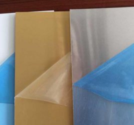 Metal sheets for sublimation
