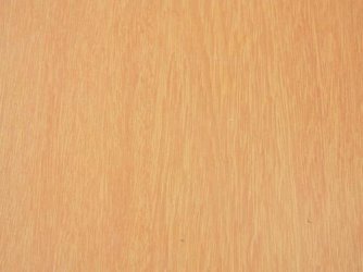 Wood grain single aluminum veneer